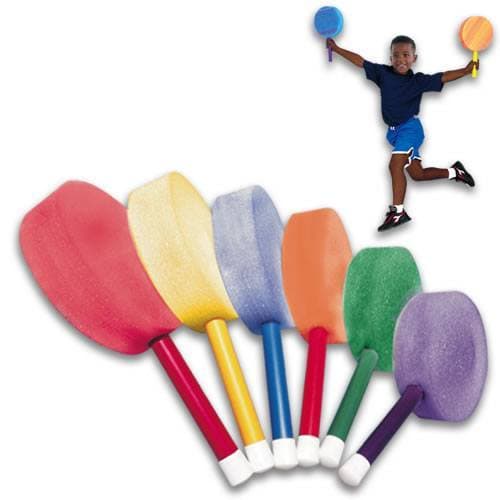 Foam Lollipop Paddles - Color My Class (Set of 6)