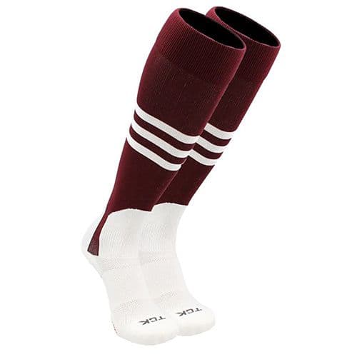 Maroon/White
