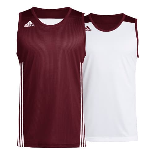 Maroon/White
