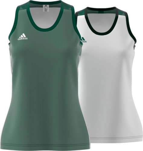 Dark Green/White