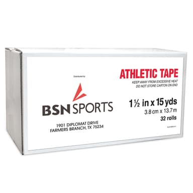 Master aid nastro autoadesivo bianco sport tape 3,8 cm x 10 mt