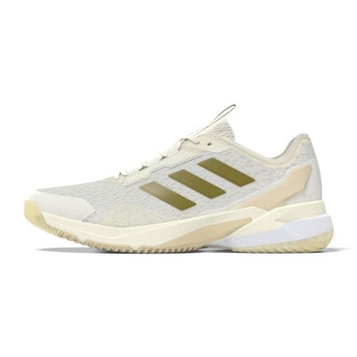 OFF WHITE/GOLD METALLIC/CRYSTAL SAND