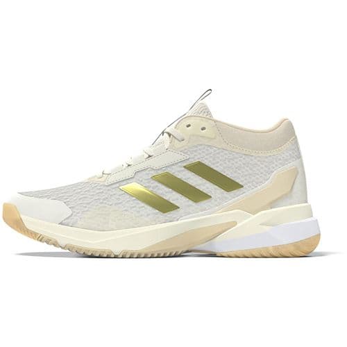 OFF WHITE/GOLD METALLIC/CRYSTAL SAND