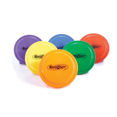 GameCraft 9 in. Plastic Flying Discs - Color My Class (Set of 6)