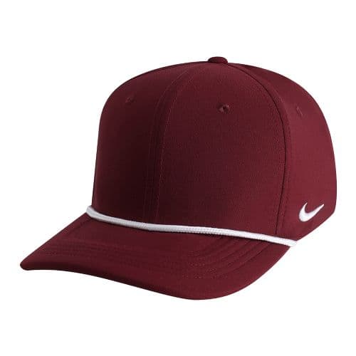 Dk Maroon/White