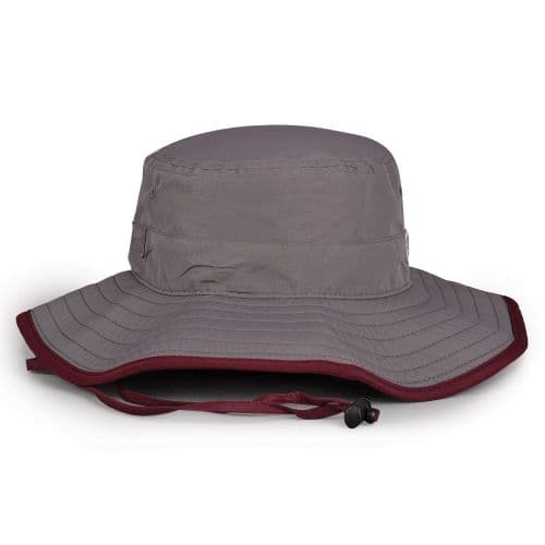 Dk Grey/Maroon