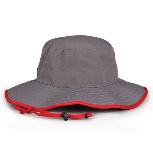 Grey/Red