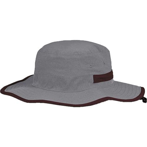 Grey/Maroon