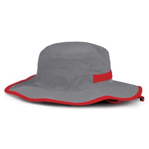 Grey/Red